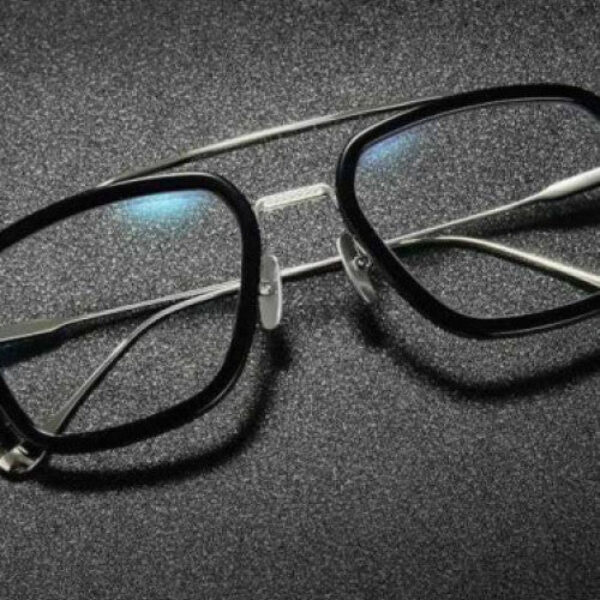 Night Vision, Retro Square, Rectangular Sunglasses (Free Size)  (For Men & Women, Clear)