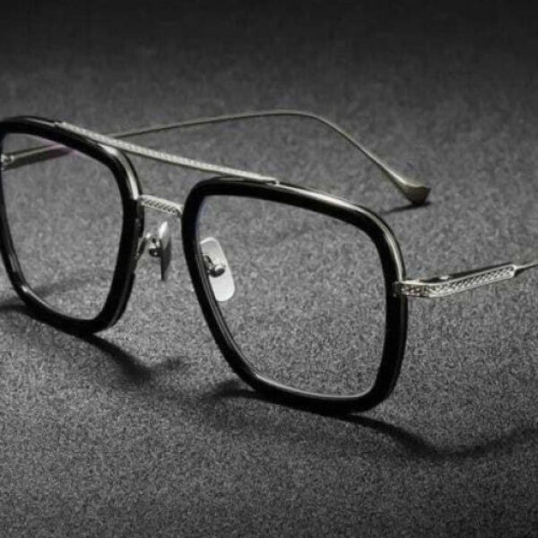 Night Vision, Retro Square, Rectangular Sunglasses (Free Size)  (For Men & Women, Clear)