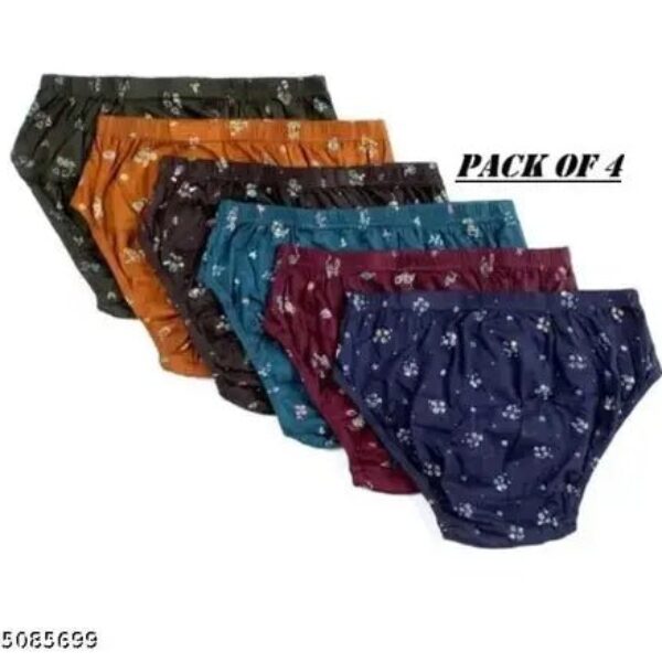 Pack of 4 Women Hipster Multicolor Panty
