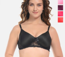 Pack of 6 Full Coverage Non-Padded Everyday Bra With All Day Comfort