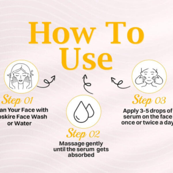 Proskire 10% Advance Vitamin C Serum With Ferulic Acid, For Dark Spots Pigmentation & Glowing Face - 30 ml (Pack of 1)