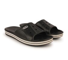 Richale Black Slider For Men