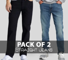 Men Slim Fit Jeans(pack of 2)