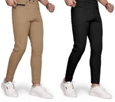 Fit Casual Trouser Pants (set of 2)