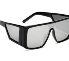 Shahid Kapoor, Sahil Khan Inspired Oversized Sunglasses for Men & Women (Silver)