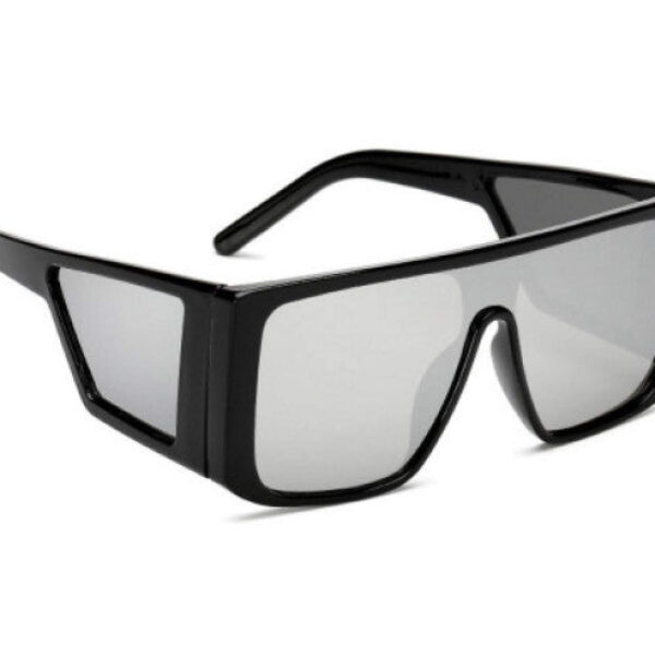 Shahid Kapoor, Sahil Khan Inspired Oversized Sunglasses for Men & Women (Silver)