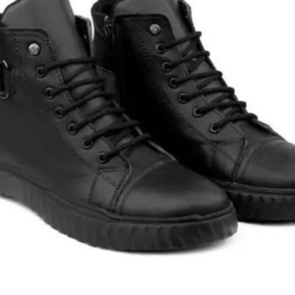 Stylist Black Boot Shoes For Men