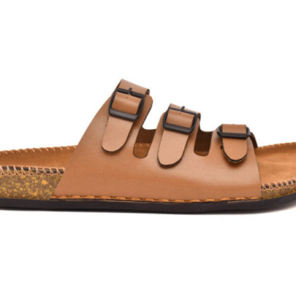 Tan Casual sandal for men Stylish Lightweight Daily use Durable Comfortable