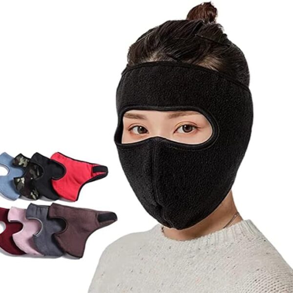 Unisex Balaclava Face Mask with Anti-Fog Goggles Fleece | Warm Winter Windproof Skull Cap