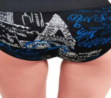 Woman Hipster Black Panty (Pack of 3)