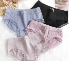 Women Bikini Multicolor Panty (Pack of 4)